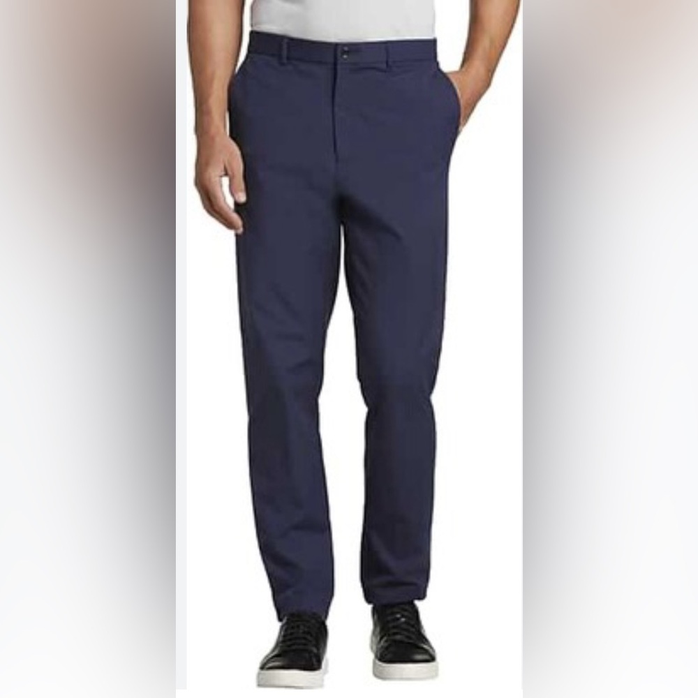 Lauren Ralph Lauren Men's Norton Classic Fit Stretch Dress Pants Navy Size 32x30